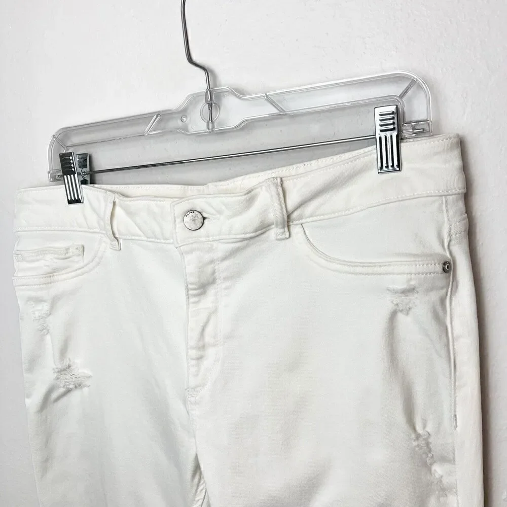 NWOT DL1961 Bridget Boot High Rise Instasculpt Jeans Milk Color Size 31